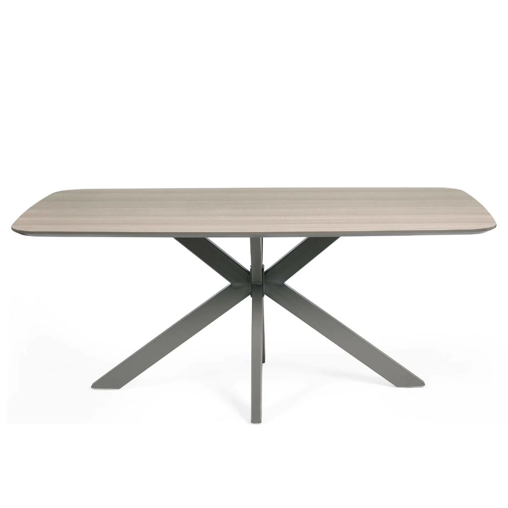Nepean Wooden Rectangular Dining Table - Taupe