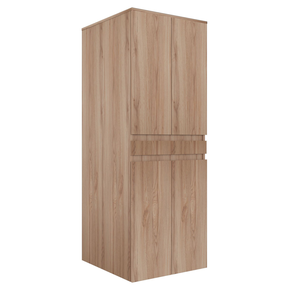 Neve Wooden Washing Machine Cabinet in Oak