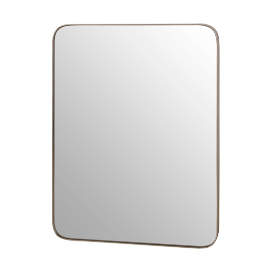 Newall Midas Minimalist Wall Mirror In Silver