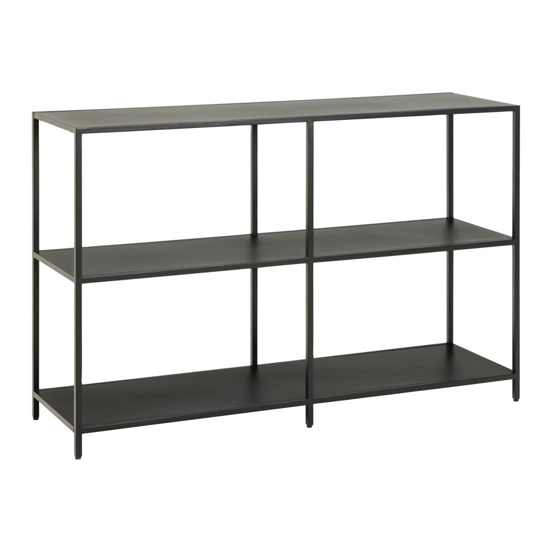 Read more about Newberry metal console table in matt black