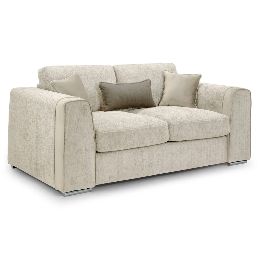 Read more about Newkirk fabric 2 seater sofa in beige