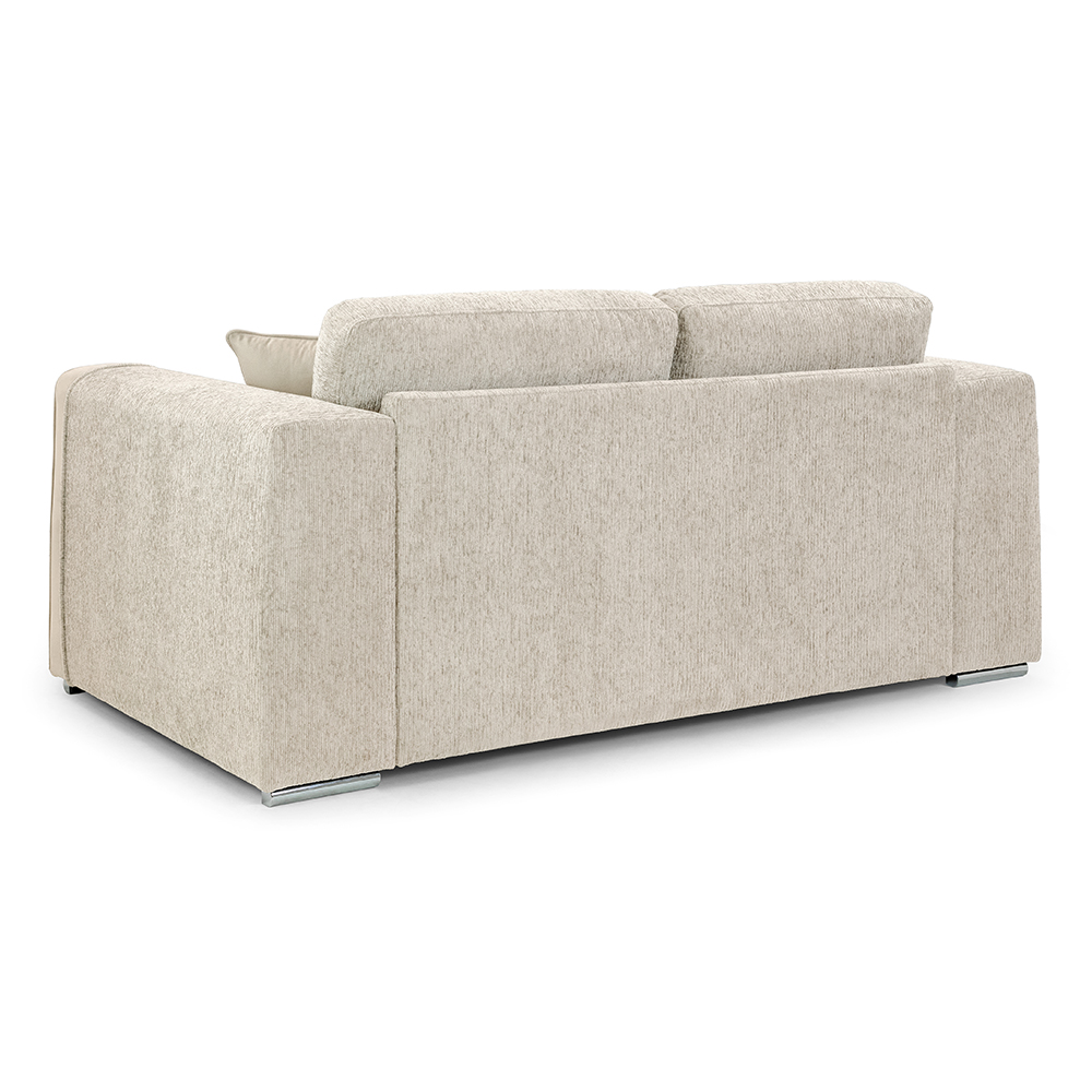 Newnan Fabric 2 Seater Sofa In Beige