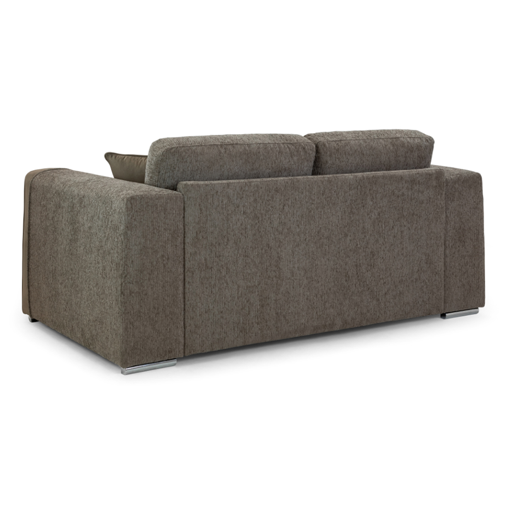Newnan Fabric 2 Seater Sofa In Mocha