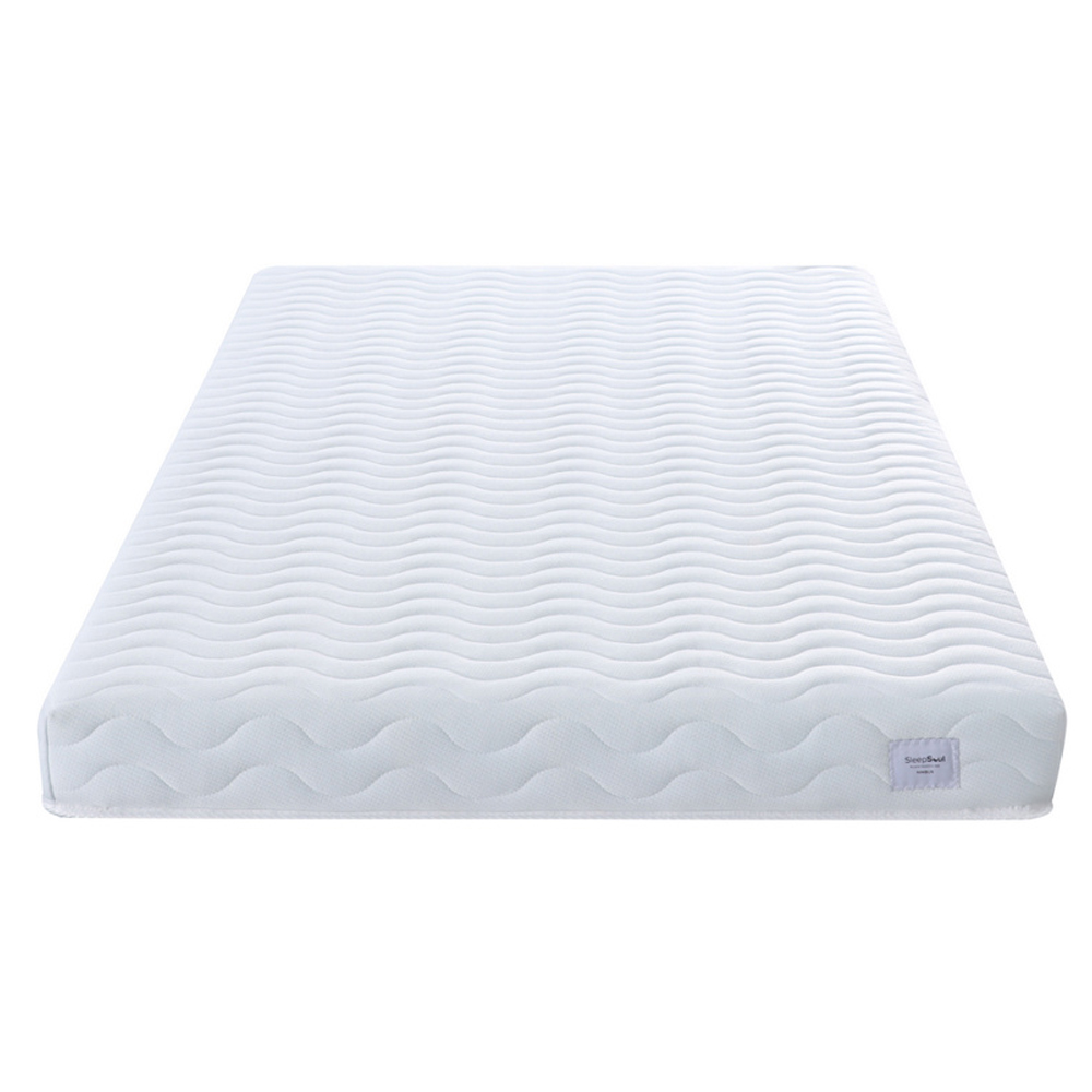 Newnan Fabric Double Mattress In White