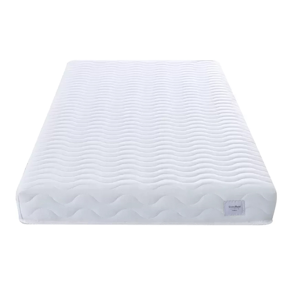 Newnan Fabric Single Foam Mattress In White