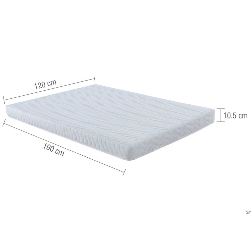 Newnan Fabric Small Double Mattress In White