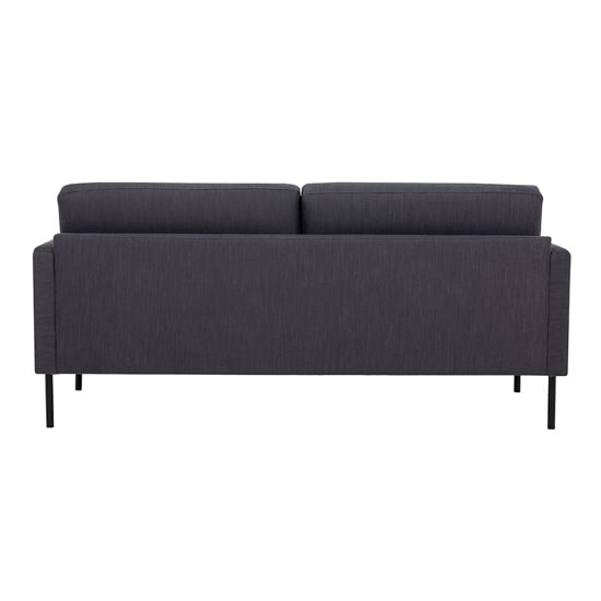 Nexa Fabric 2 Seater Sofa In Anthracite With Black Legs_4