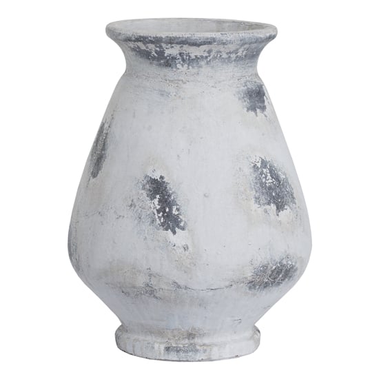 Nexus Ceramic Decorative Vase In Antique White_2