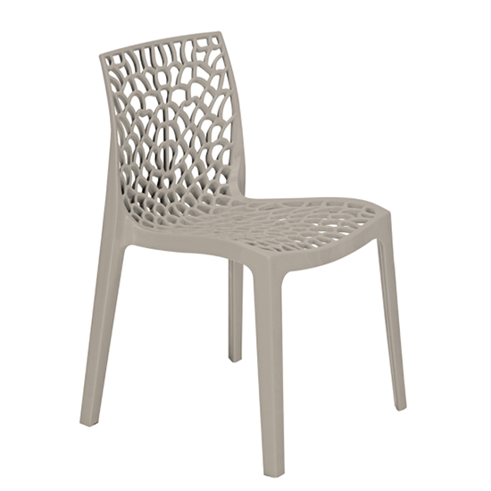 Read more about Nicole polypropylene side chair in jute
