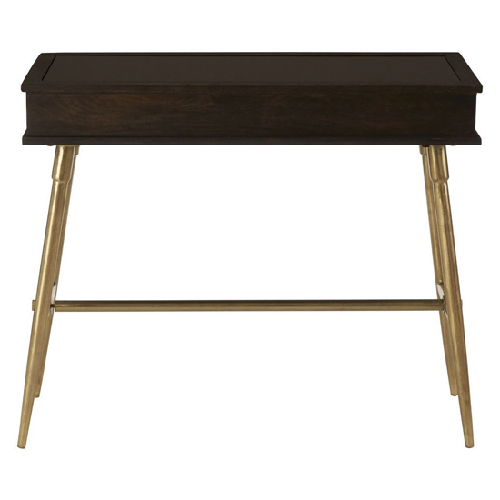 Nikawiy Wooden Console Table In Grey And Antique Brass_6