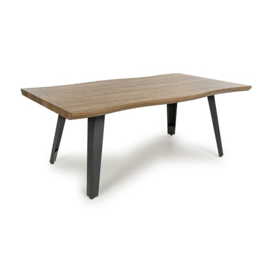 Read more about Niles curved wooden coffee table in natural