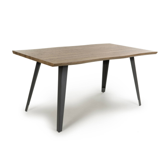 Read more about Niles curved wooden dining table medium in natural