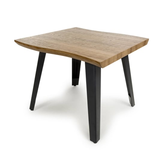Read more about Niles curved wooden end table in natural