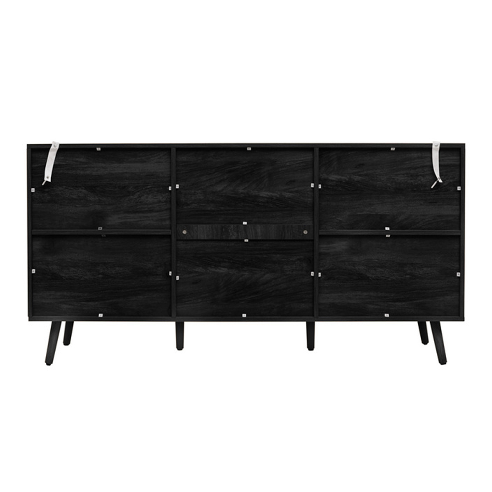Niven Wooden Sideboard in Black