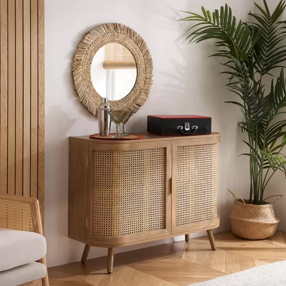 Read more about Nixa wooden sideboard with 2 doors in oak