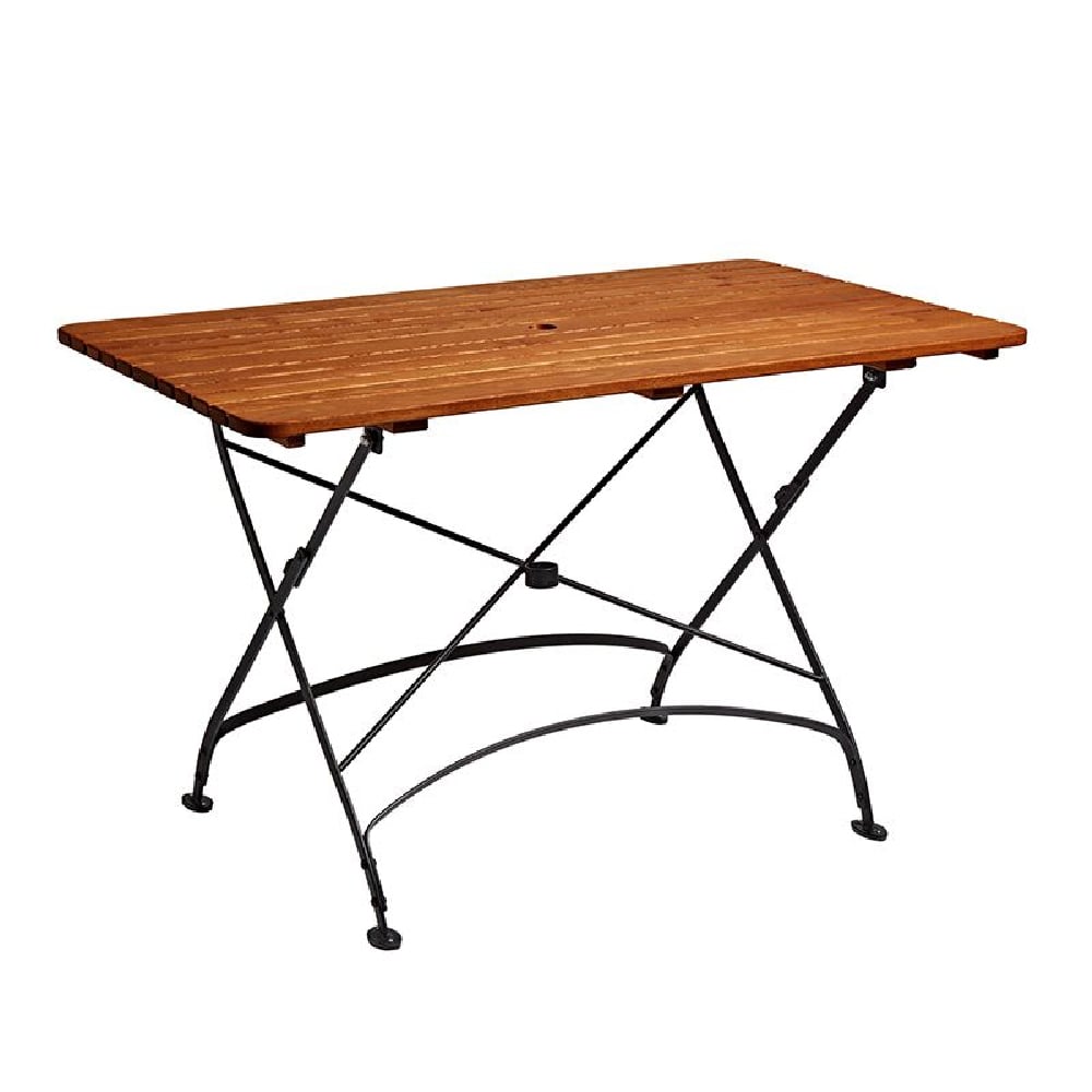 Product photograph of Noah Outdoor Wooden Rectangular Dining Table In Teak from Furniture in Fashion