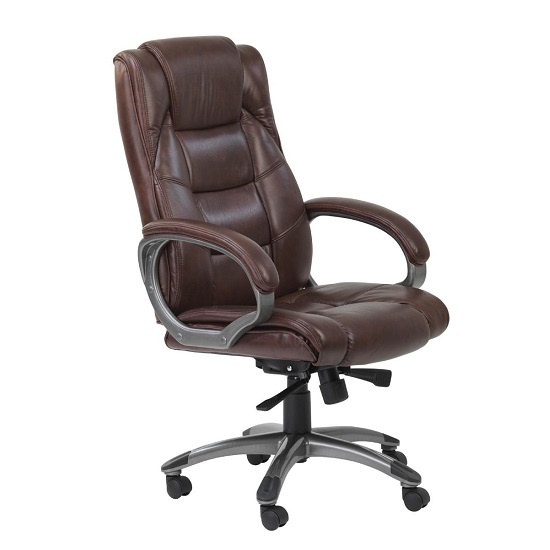 Necton Home And Office Executive Chair In Brown_2