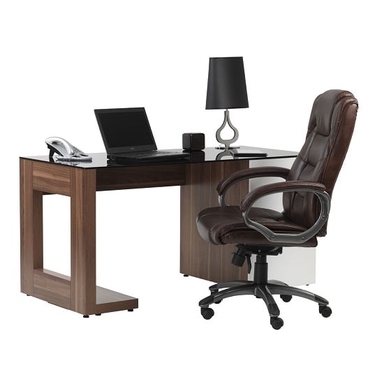 Necton Home And Office Executive Chair In Brown_4