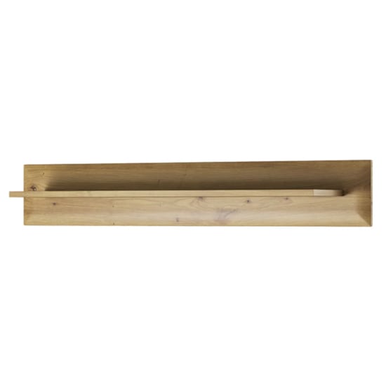 Read more about Newry wooden wall shelf in artisan oak