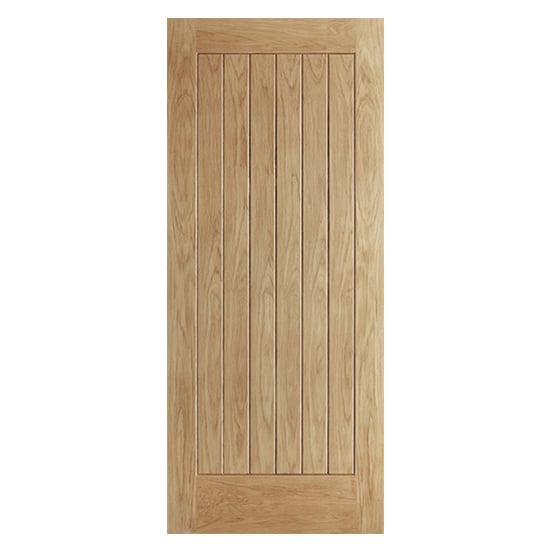 Product photograph of Norfolk 2032mm X 813mm External Door In Oak from Furniture in Fashion