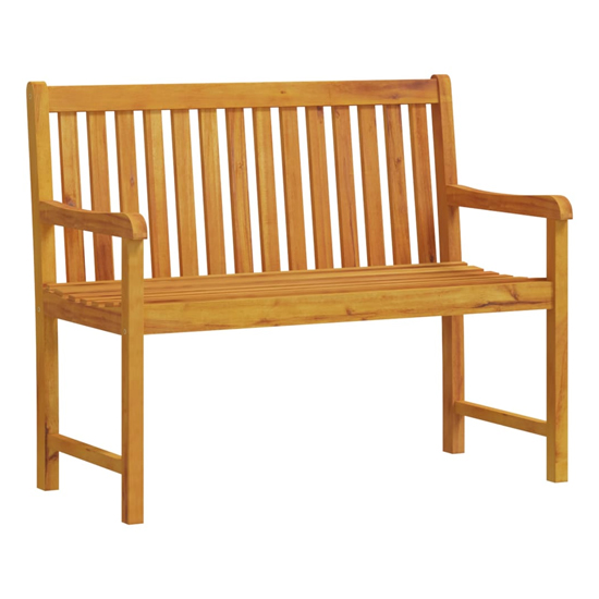 Nova 110cm Wooden Garden Seating Bench In Natural