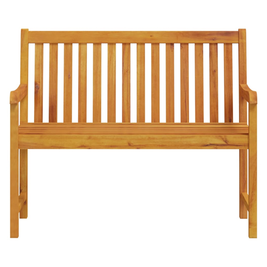 Nova 110cm Wooden Garden Seating Bench In Natural