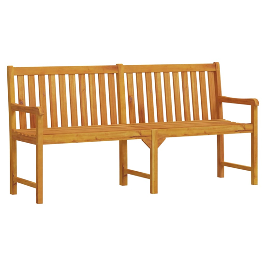 Nova 180cm Wooden Garden Seating Bench In Natural_2