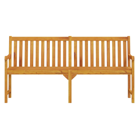 Nova 180cm Wooden Garden Seating Bench In Natural
