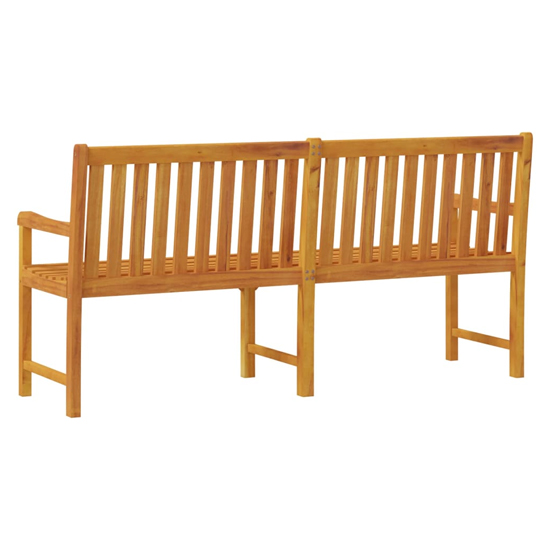 Nova 180cm Wooden Garden Seating Bench In Natural