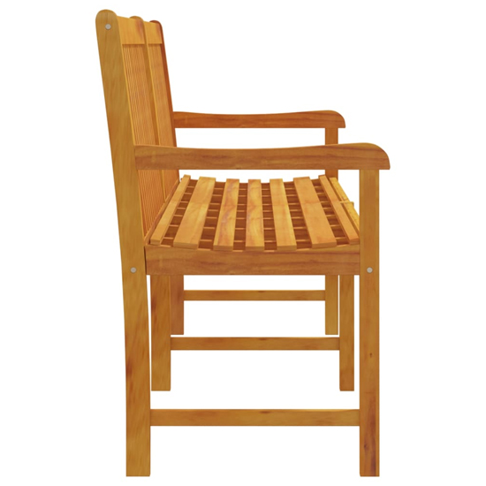Nova 219cm Wooden Garden Seating Bench In Natural