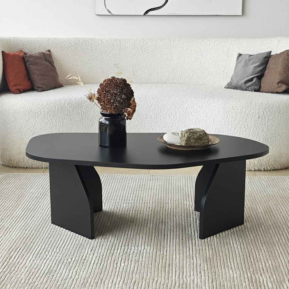 Nova Wooden Coffee Table in Black