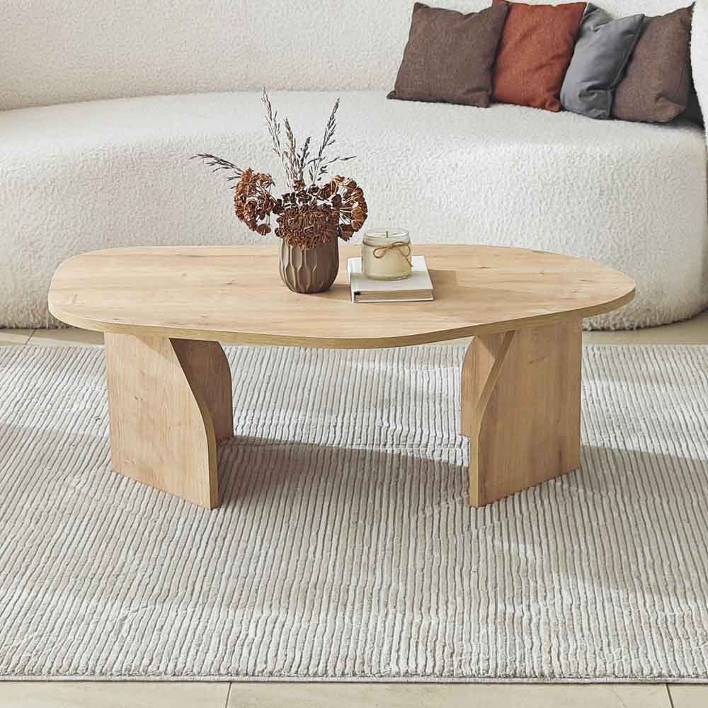 Nova Wooden Coffee Table in Sapphire Oak