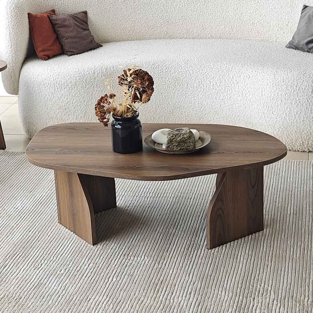 Nova Wooden Coffee Table in Walnut