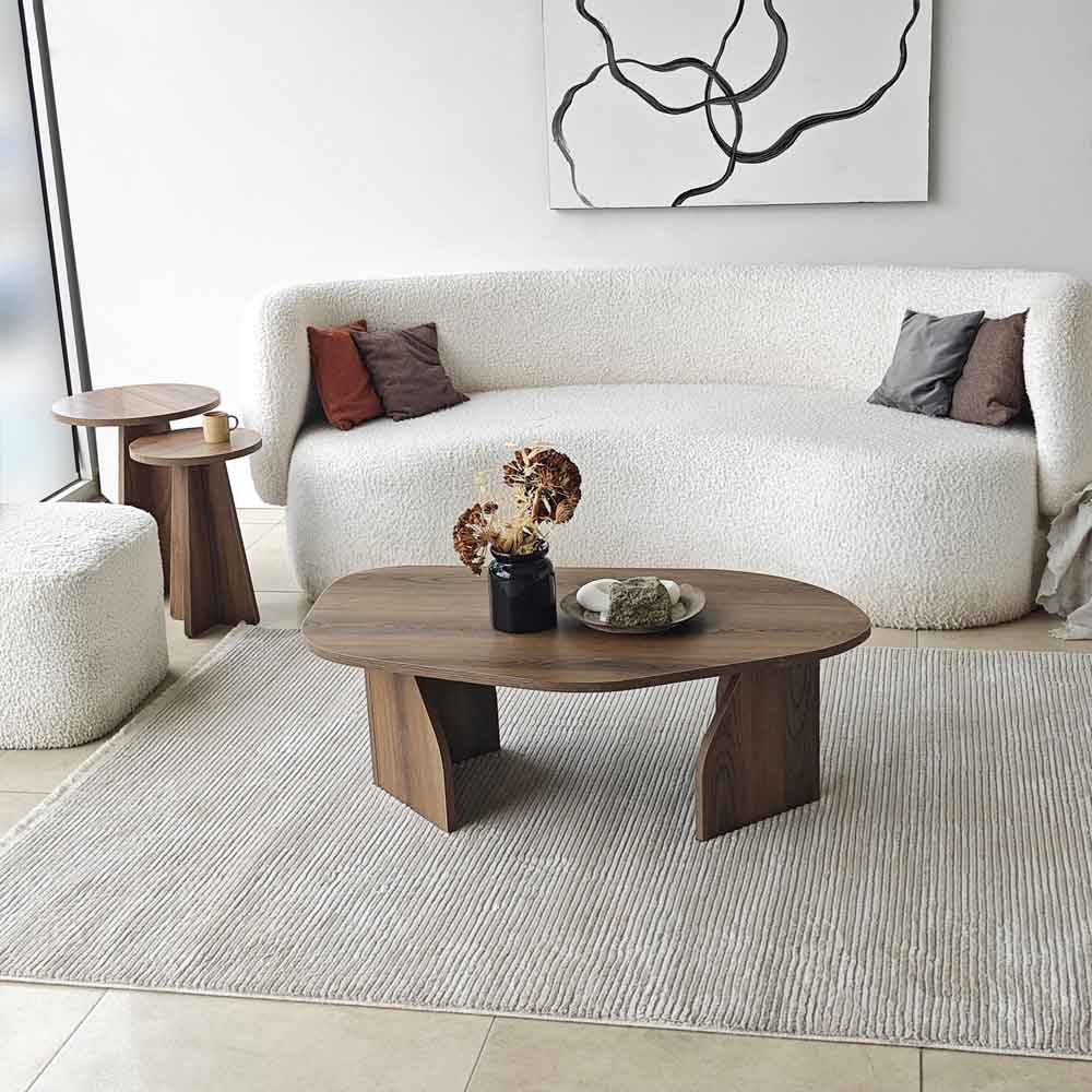 Nova Wooden Coffee Table in Walnut