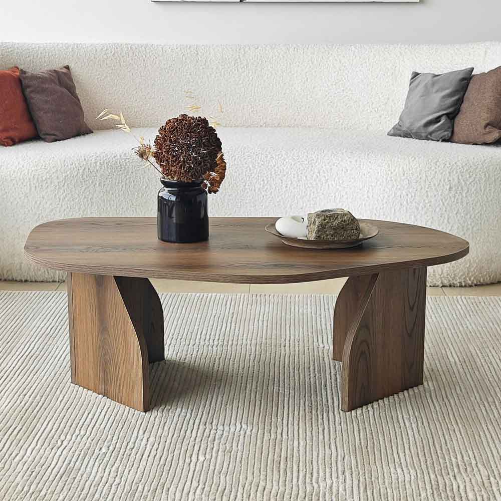 Nova Wooden Coffee Table in Walnut