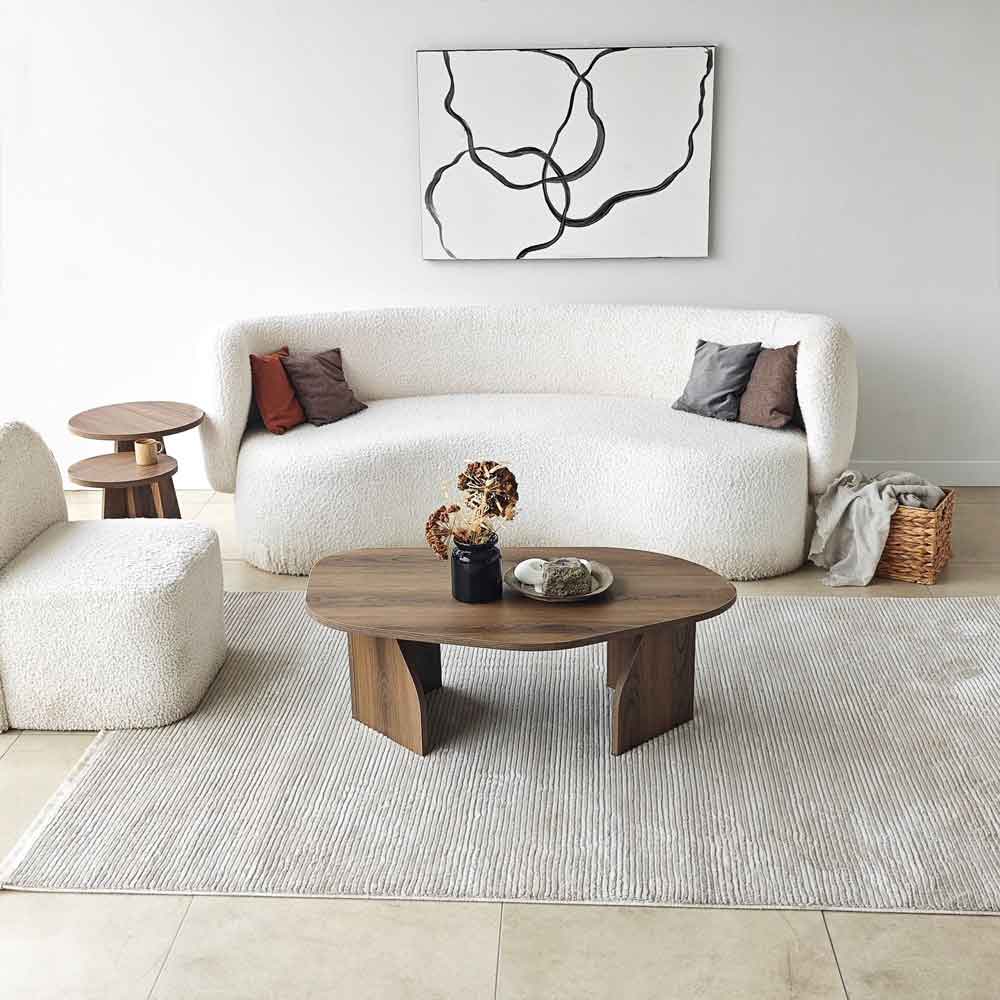 Nova Wooden Coffee Table in Walnut