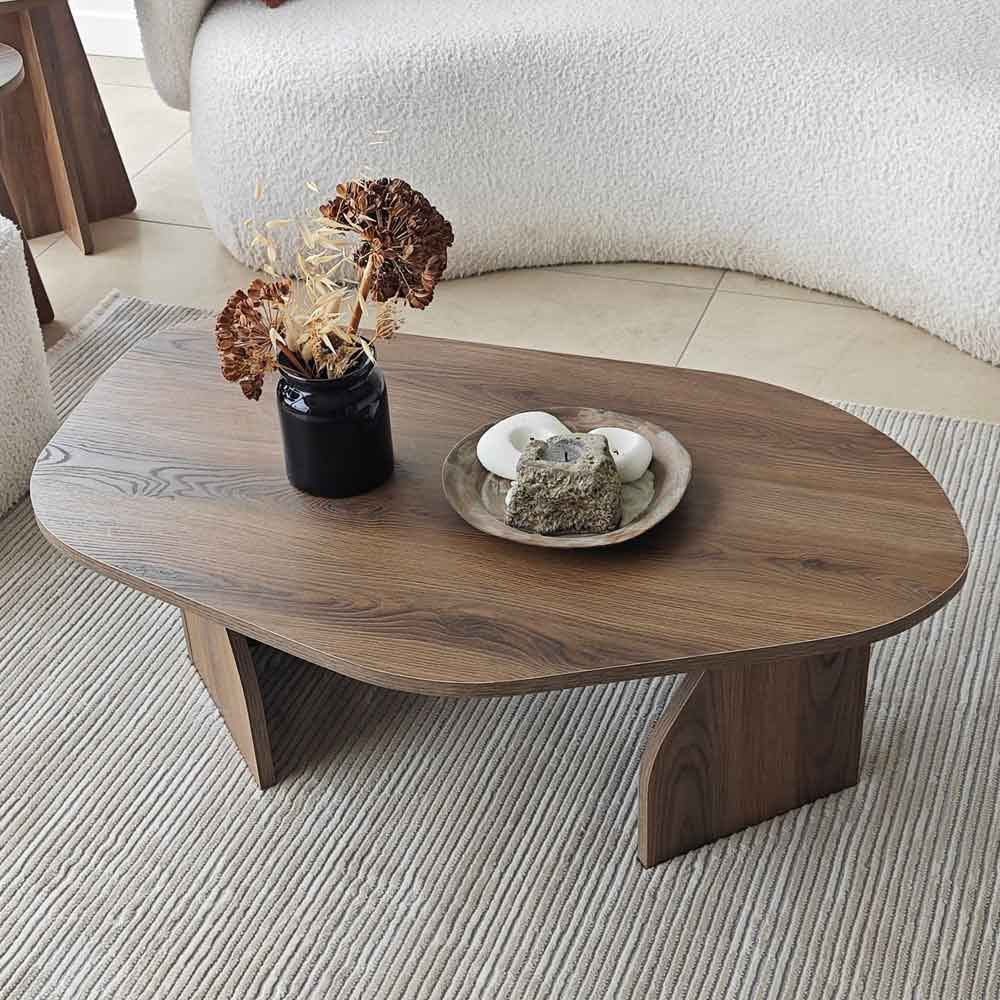 Nova Wooden Coffee Table in Walnut