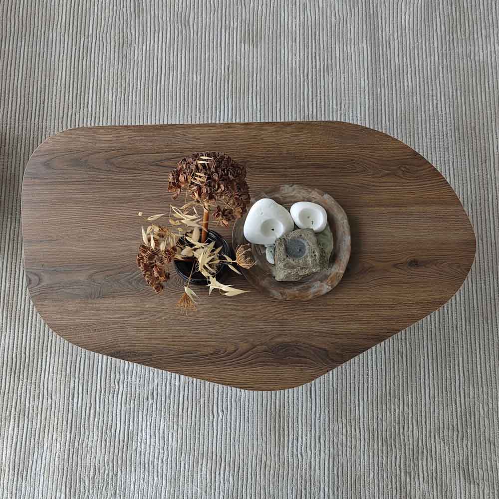 Nova Wooden Coffee Table in Walnut