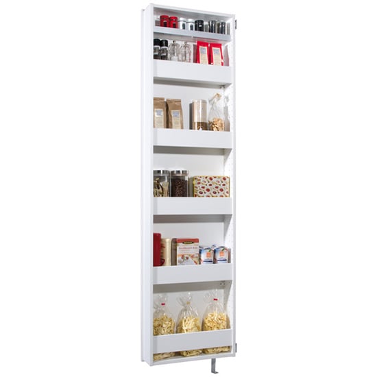 Novato Mirrored Rotating Shoe Storage Cabinet In White_5