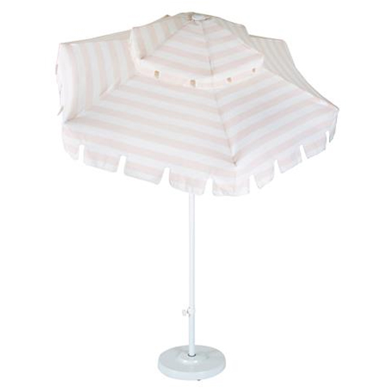 Necton Connie Outdoor Parasol In Pink And White Stripes_3