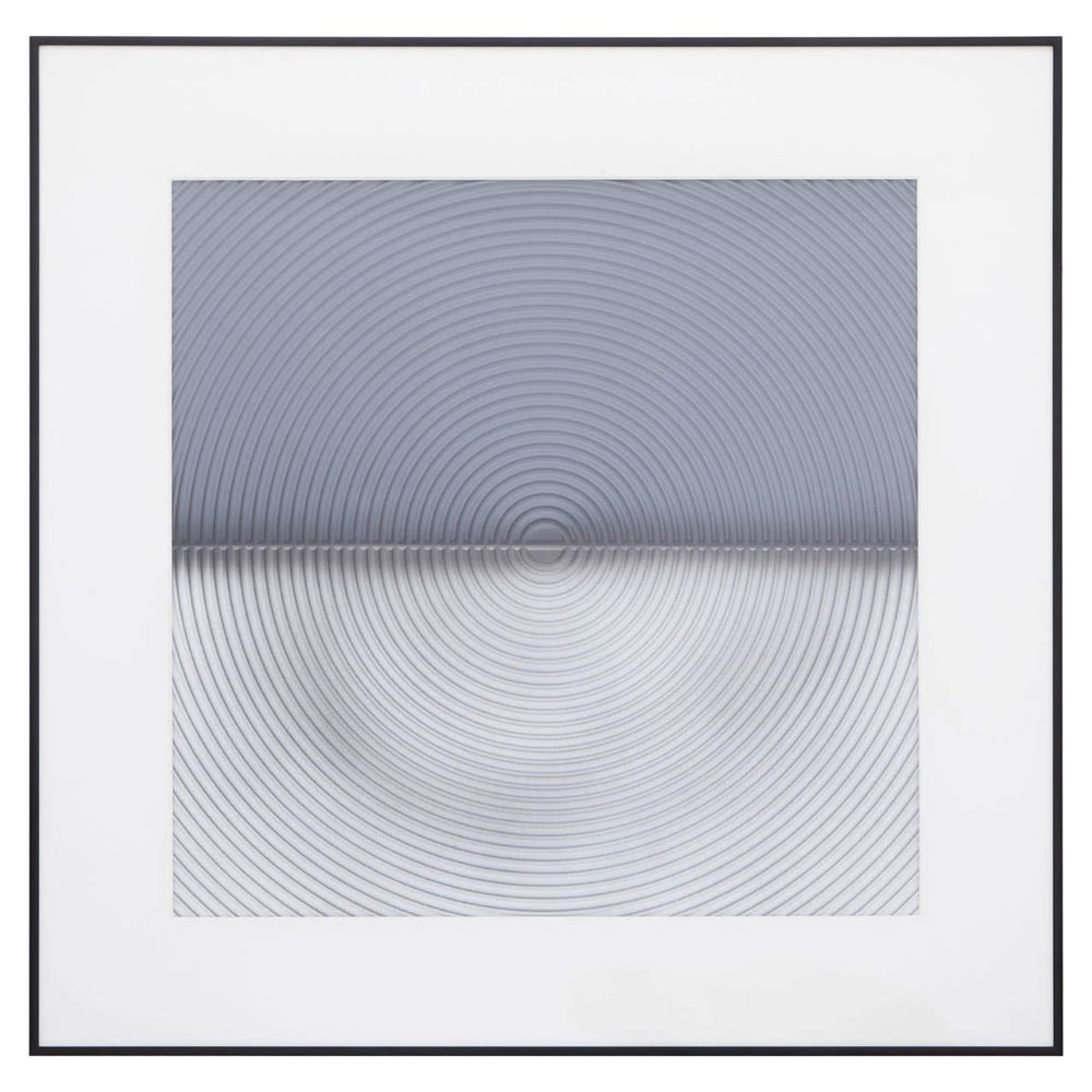 Noxen Wooden Carved Wall Art in Grey And White