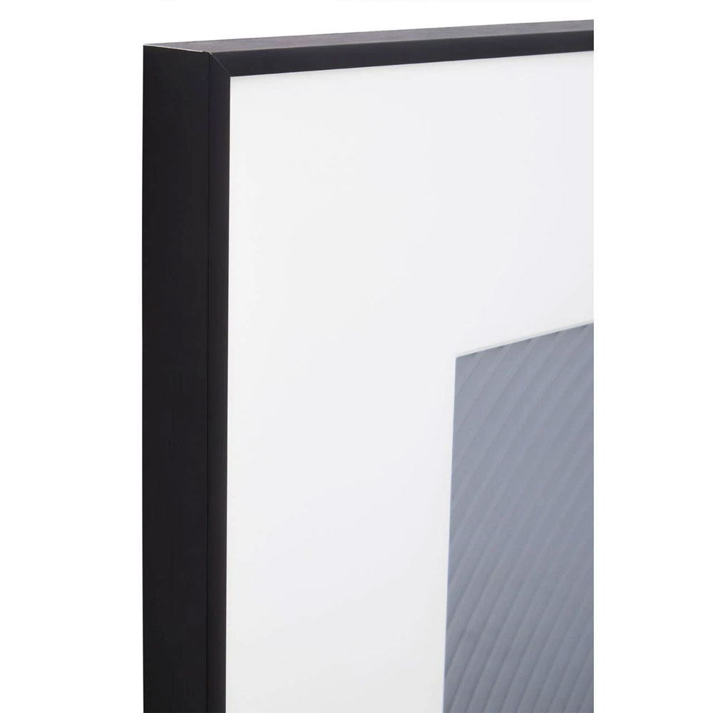 Noxen Wooden Carved Wall Art in Grey And White