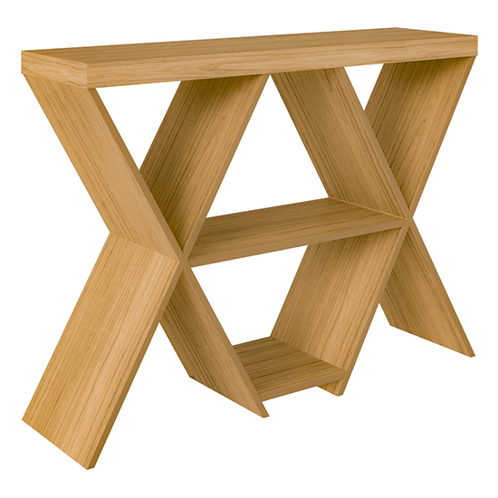 Nuneaton Wooden Console Table In Oak Effect_5