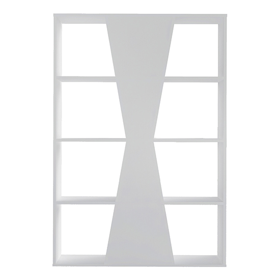 Nuneaton Medium Wooden Bookcase In White