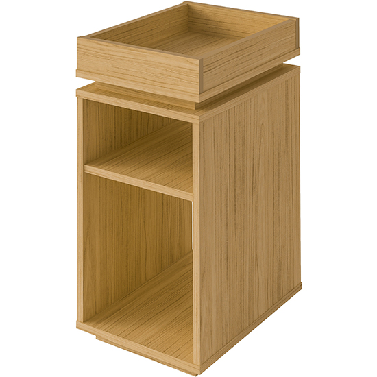 Nuneaton Wooden Storage Side Table In Oak Effect_3