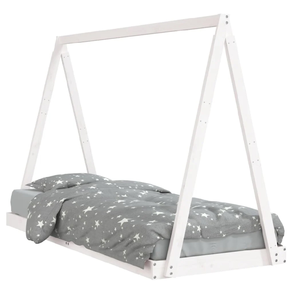 Nuoro 80x200cm Wooden Children Daybed In White