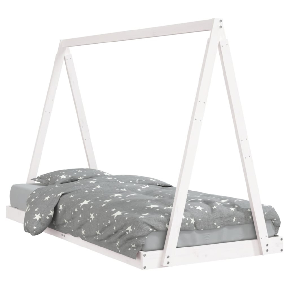 Nuoro 90x200cm Wooden Children Daybed In White