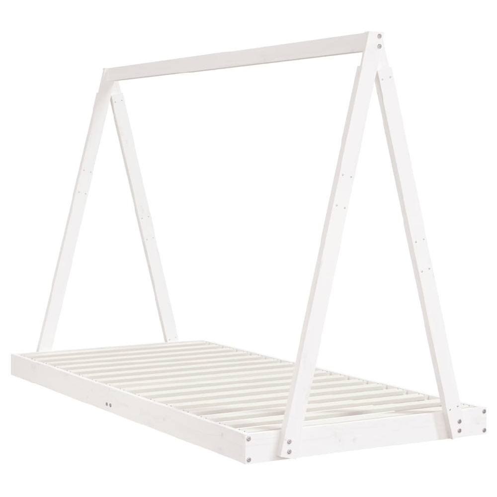 Nuoro 90x200cm Wooden Children Daybed In White