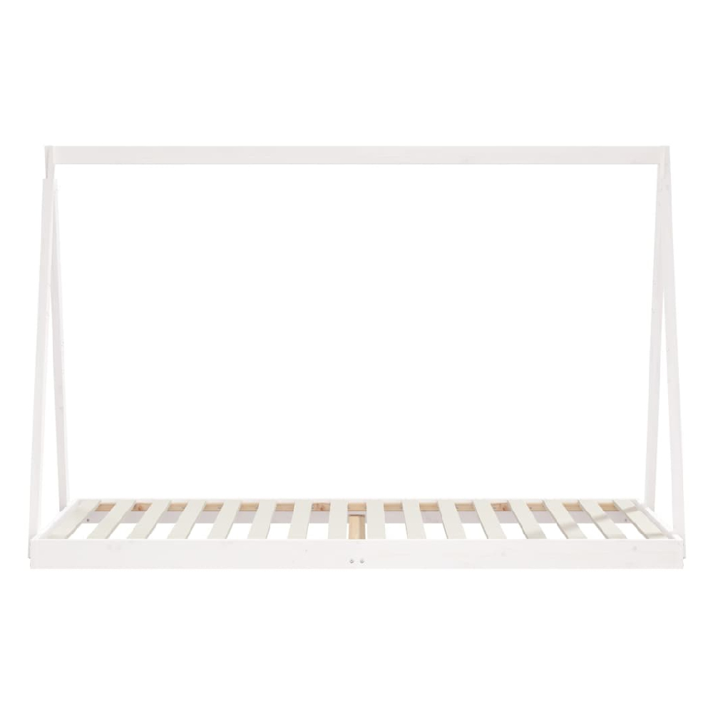 Nuoro 90x200cm Wooden Children Daybed In White