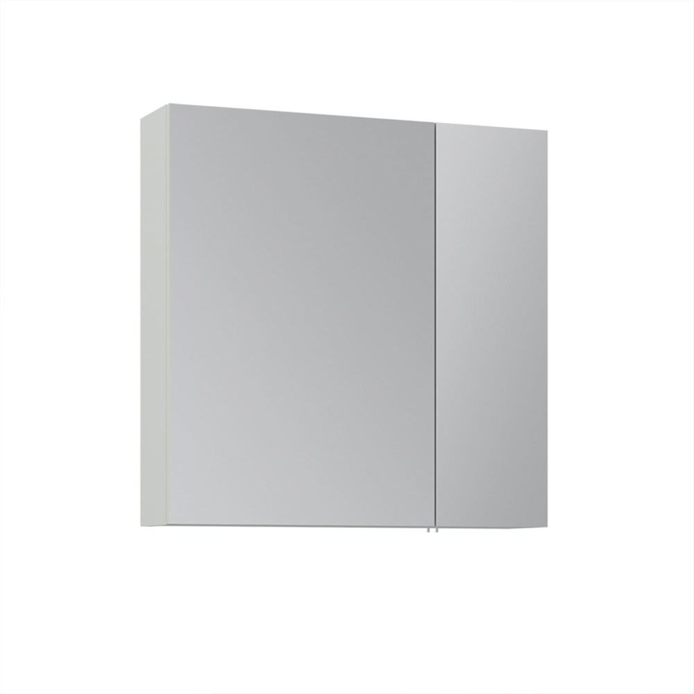 Nuvola 600mm Wooden Bathroom Mirror Cabinet in Cashmere